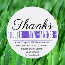 An Early Valentine for the February VISTAs