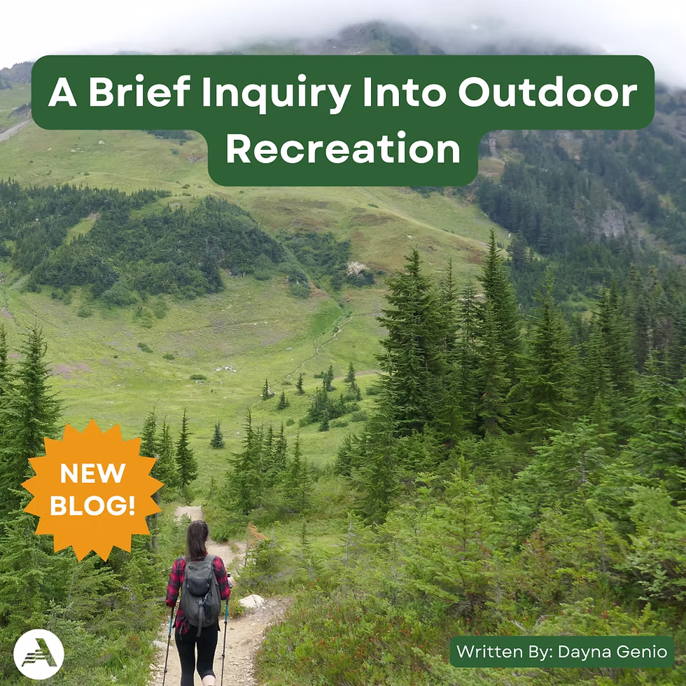 A Brief Inquiry Into Outdoor Recreation